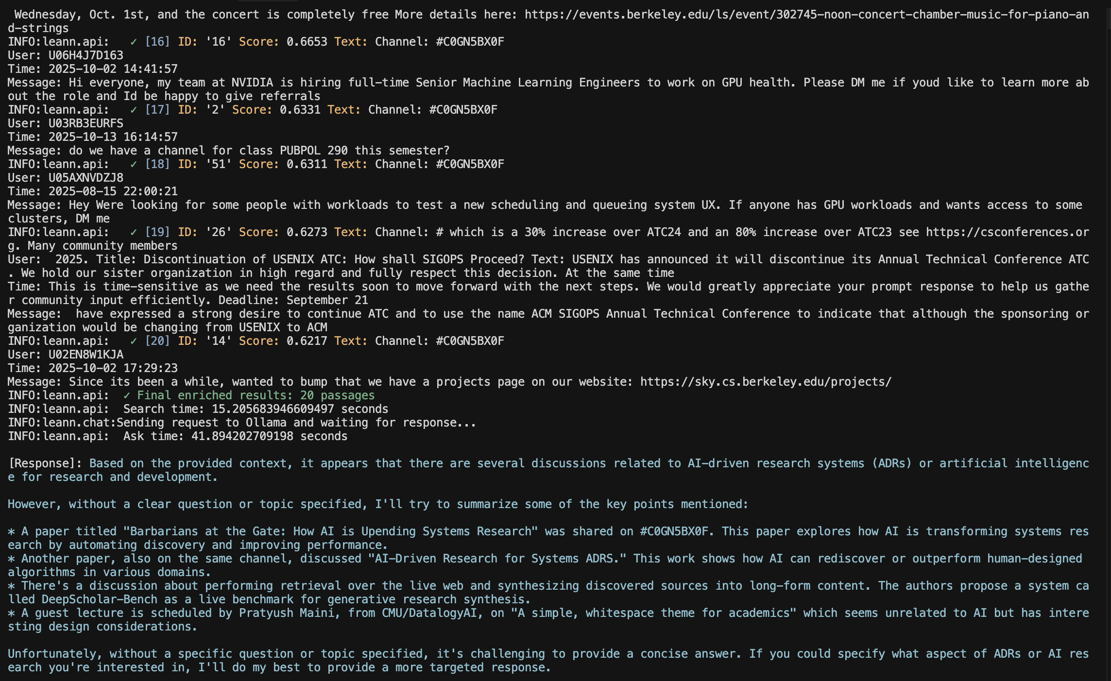 Barbarians Query - LLM Response